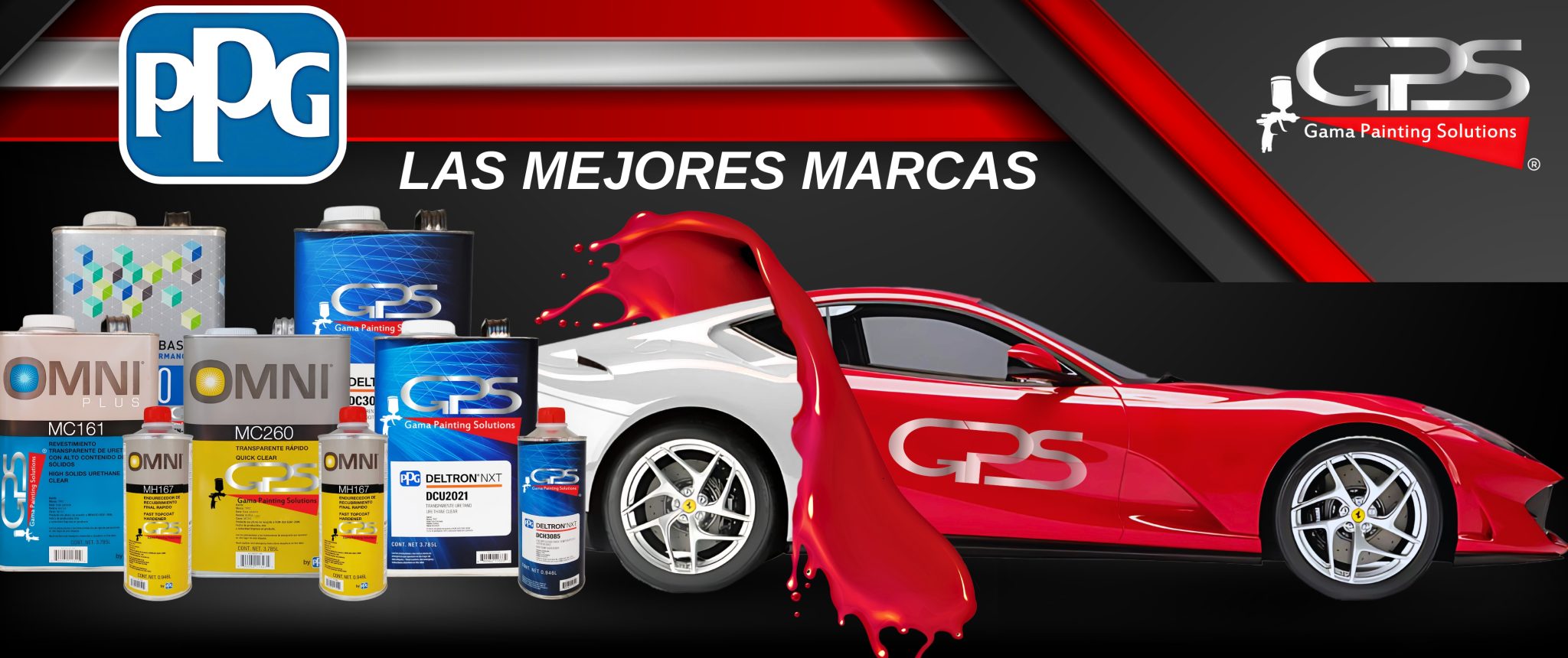 Línea PPG distribuida por Pinturas Gama: Omni, Deltron y más